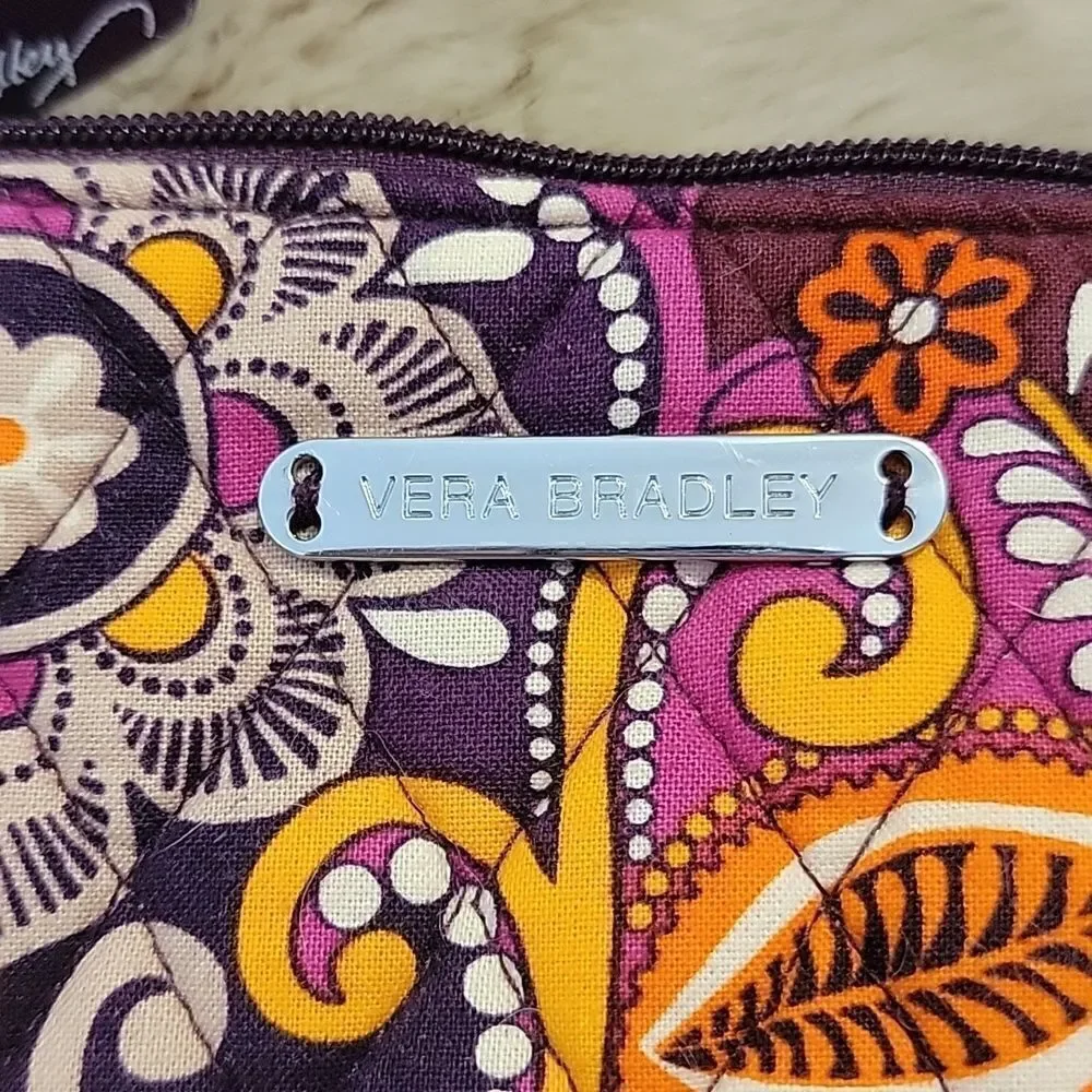 VERA BRADLEY SUNSET SAFARI COSMETIC BAG